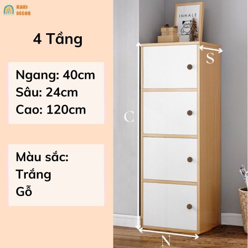 Kệ Tổ Ong 3 Tầng Đa Năng Decor Phòng Ngủ